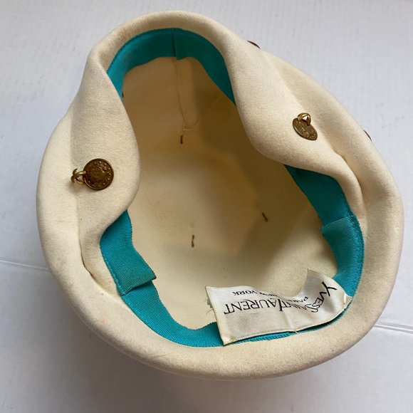 Vintage YSL Beret Gold Coin main image 6